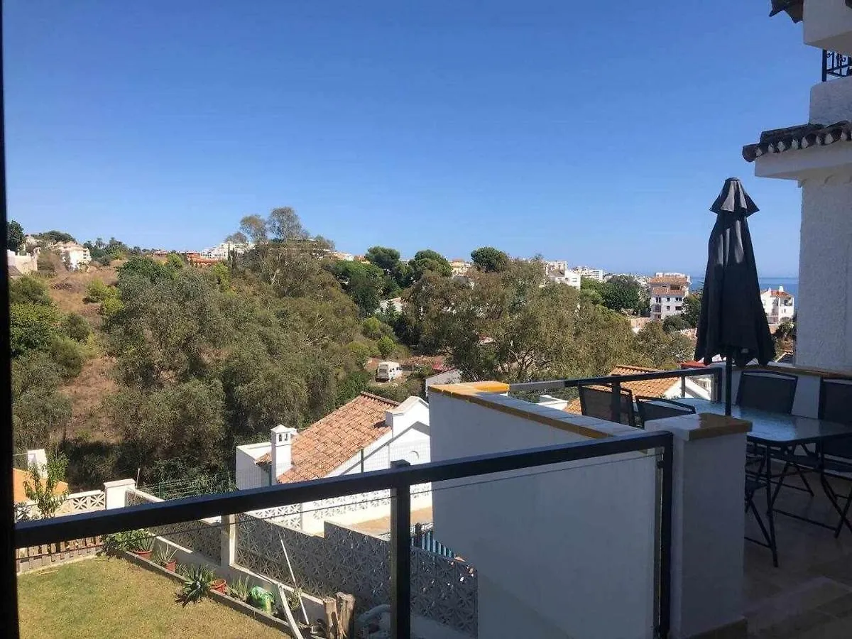 شقة Apartamento 2 En Chalet Con Vista Abierta Al Mar مالقة