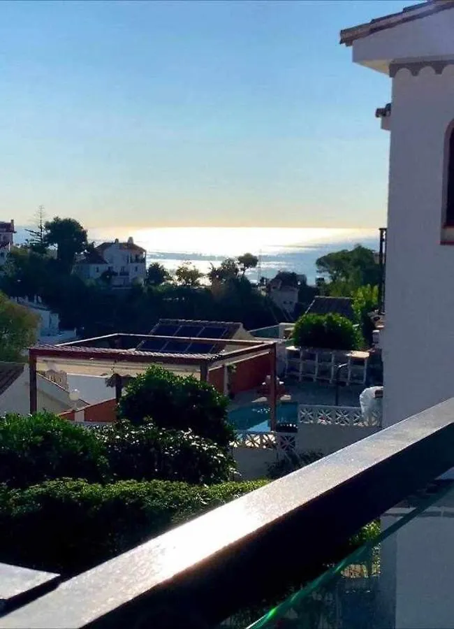 شقة Apartamento 2 En Chalet Con Vista Abierta Al Mar مالقة